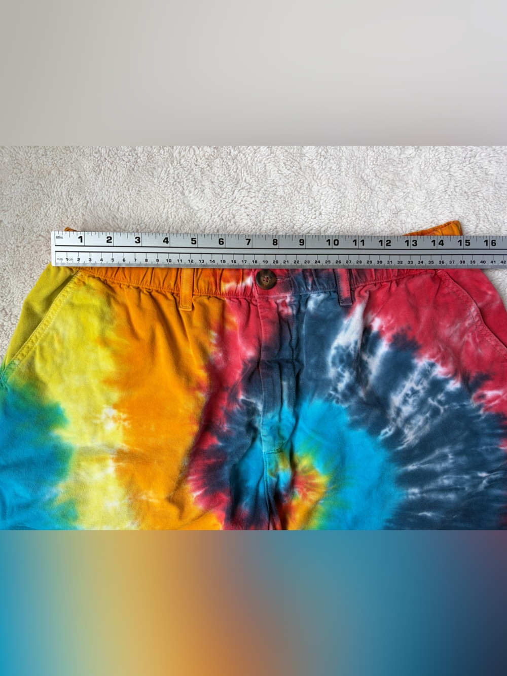 chubbies Multicolor Tie-Dye Shorts Men Size XL - Picture 3 of 6